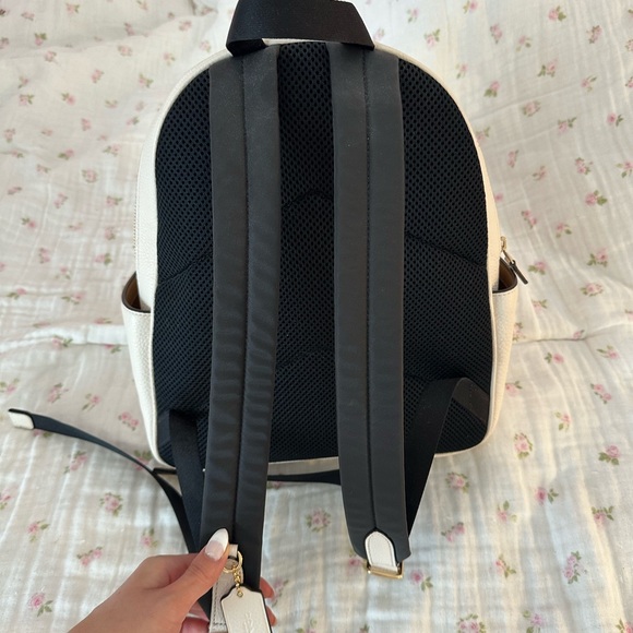Coach Ivory Backpack with Gold Accents - Picture 4 of 4